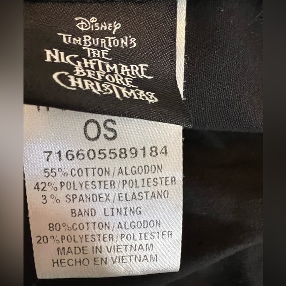 Nightmare before Christmas skullcap one size see description - Picture 5 of 10